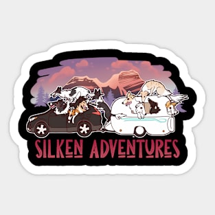 Silken Adventures Sticker